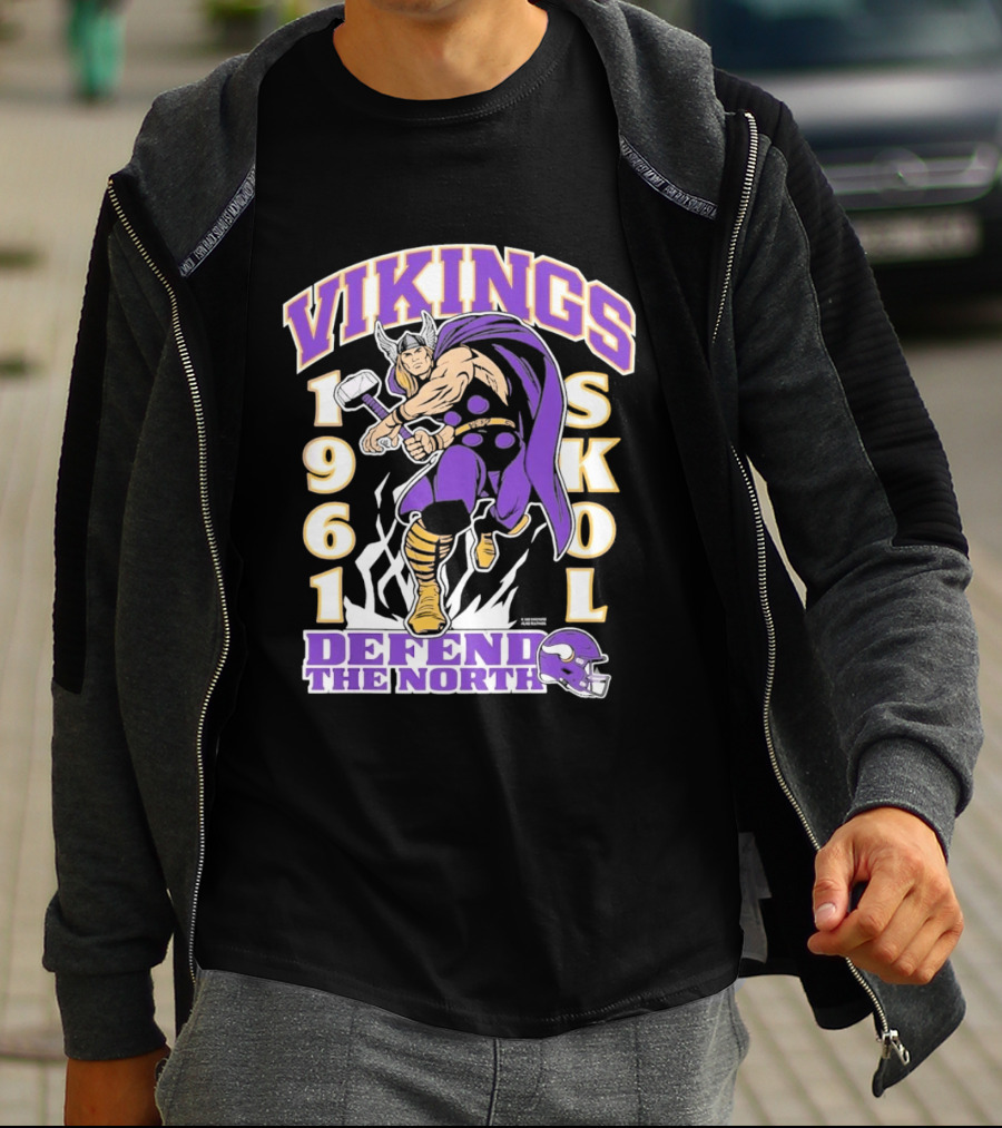 Vikings Defend The North Skol 1961 Minnesota T-Shirt