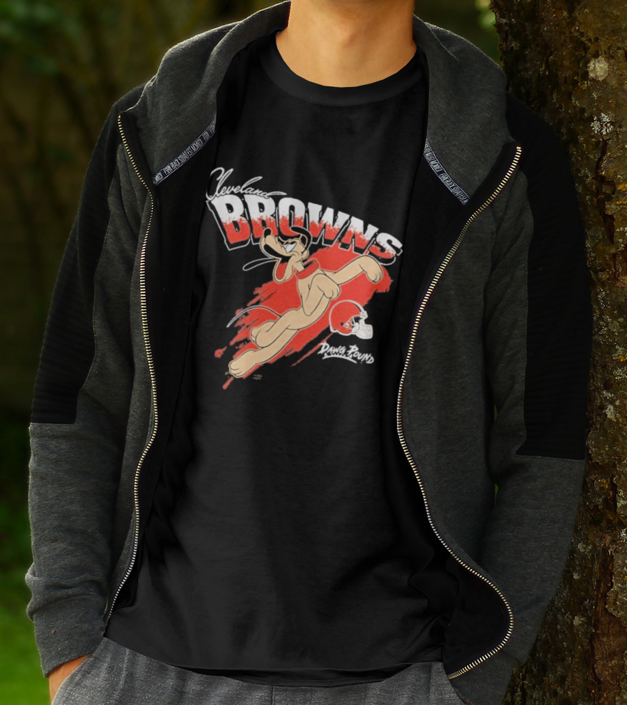Cleveland Browns Pluto Disney Character Collaboration 2026 T-Shirt