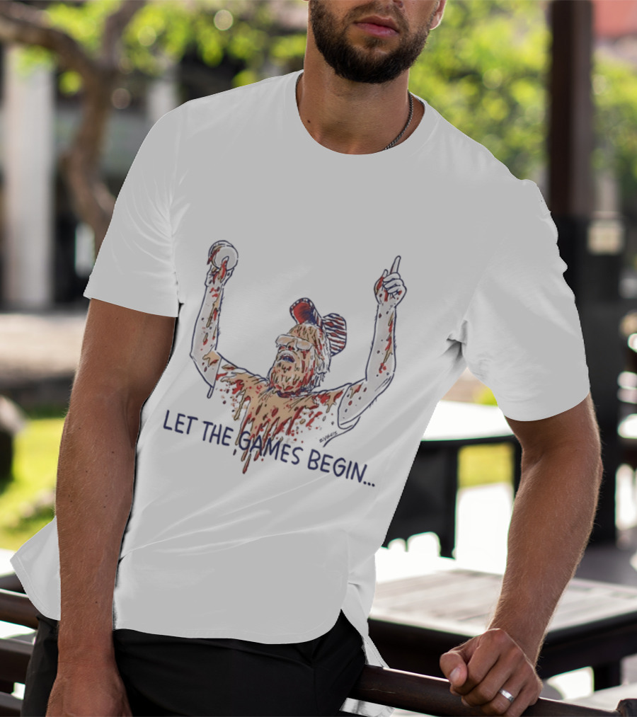 Let The Games Begin Buffalo Bills Football Fan Celebration T-Shirt