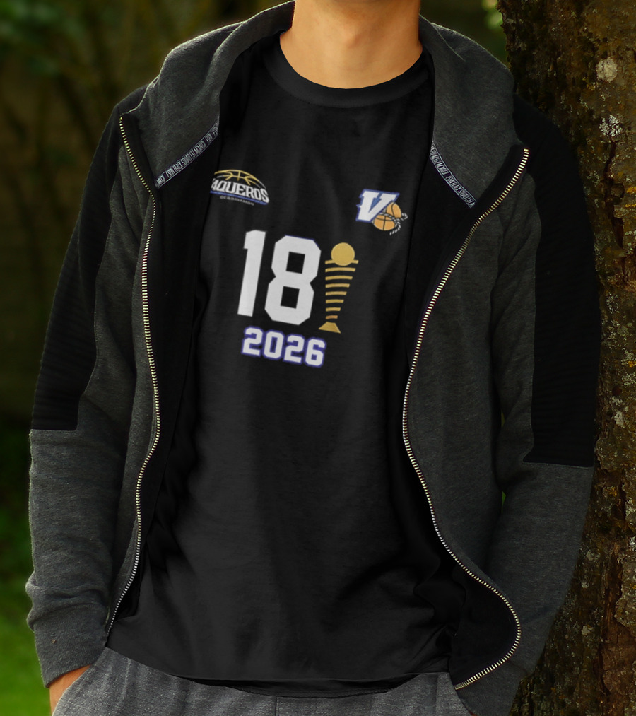 Vaqueros De Bayamon 18th BSN Championship 2026 Victory Celebration T-Shirt