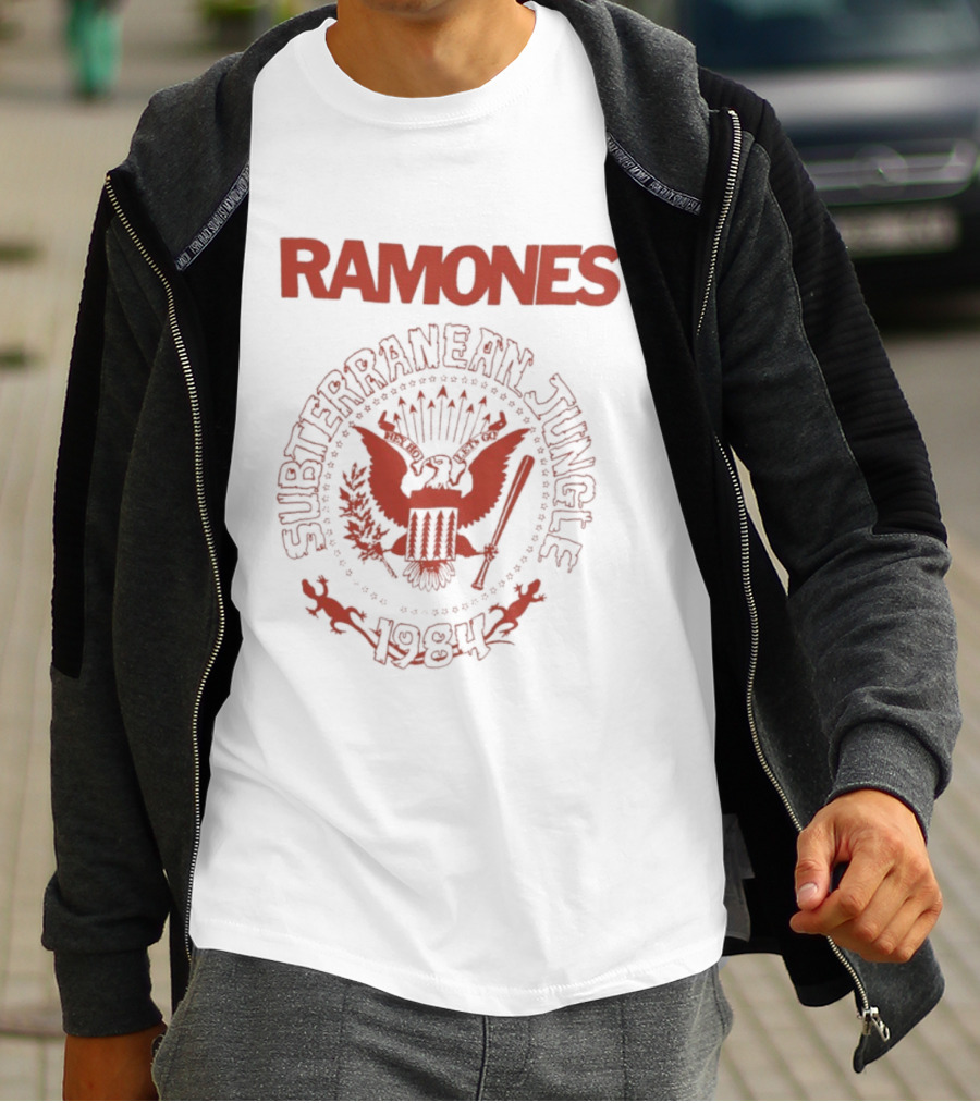 Ramones Subterranean Jungle 1984 Hey Ho Let's Go T-Shirt