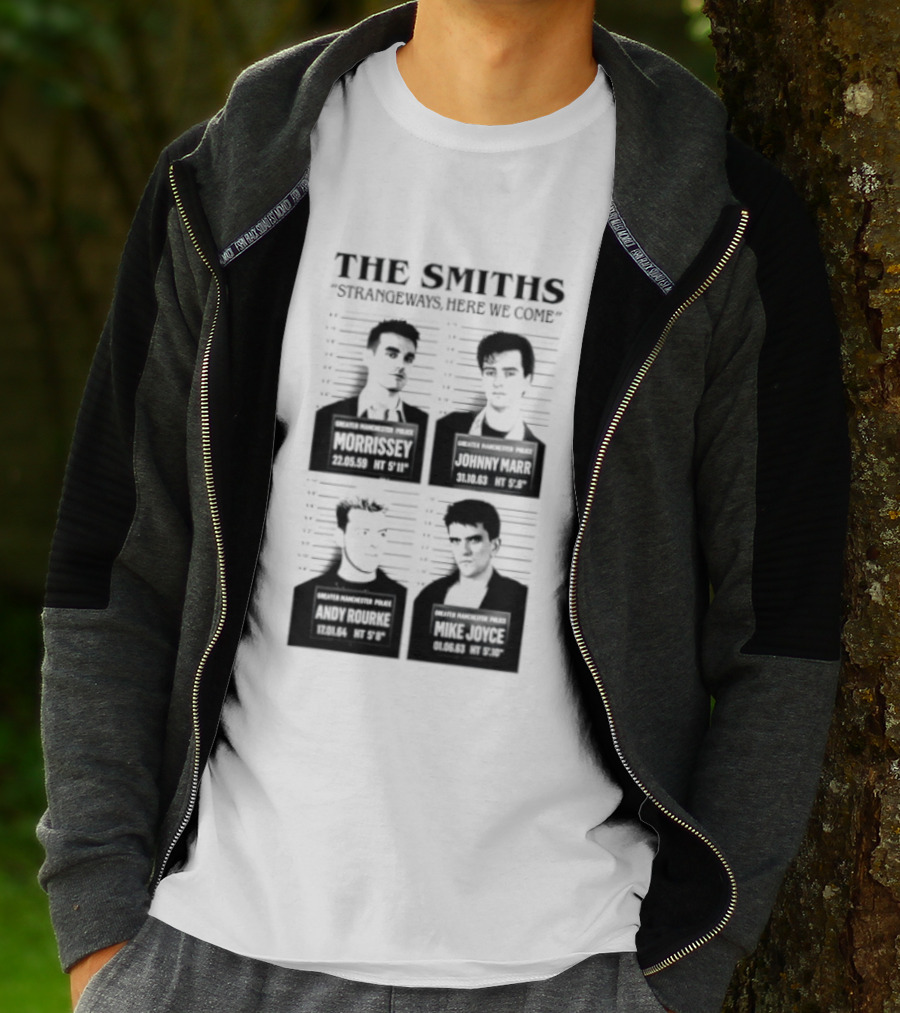 The Smiths Strangeways Here We Come Morrissey Johnny Marr Shots T-Shirt