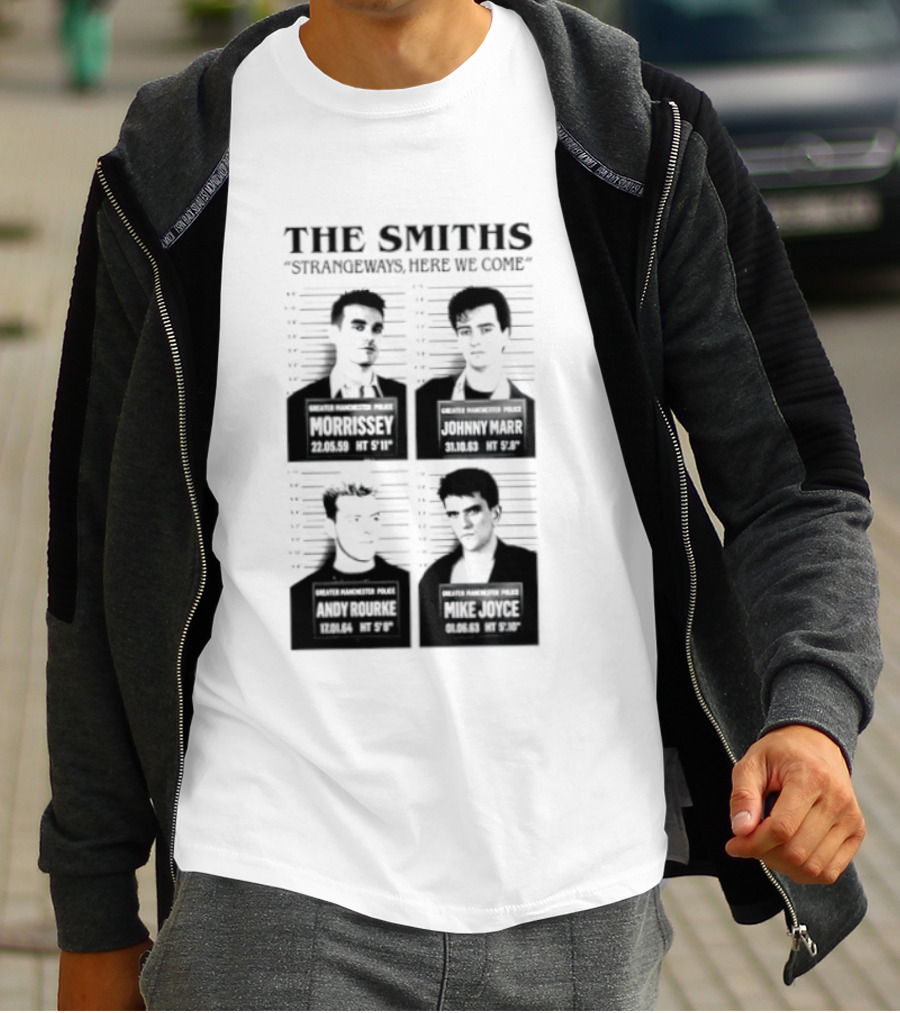 The Smiths Strangeways Here We Come Morrissey Johnny Marr Shots T-Shirt