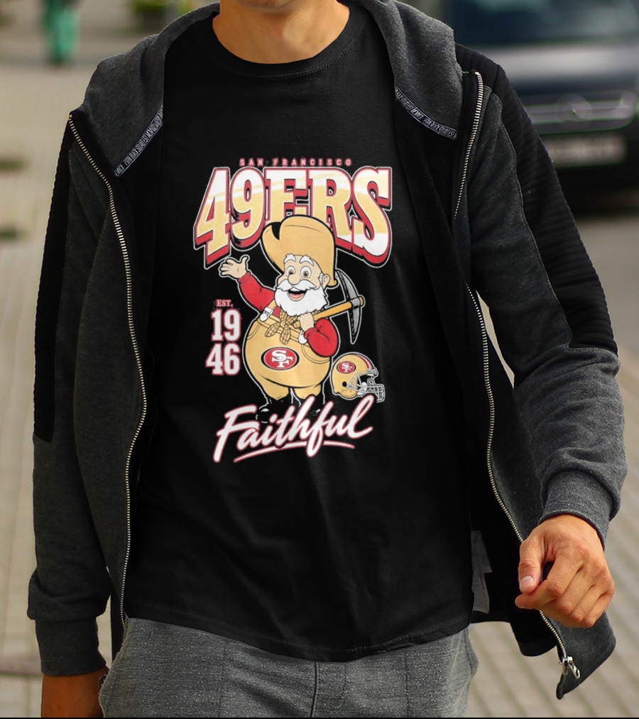 San Francisco 49ers Stinky Pete Faithful Est 1946 T-Shirt