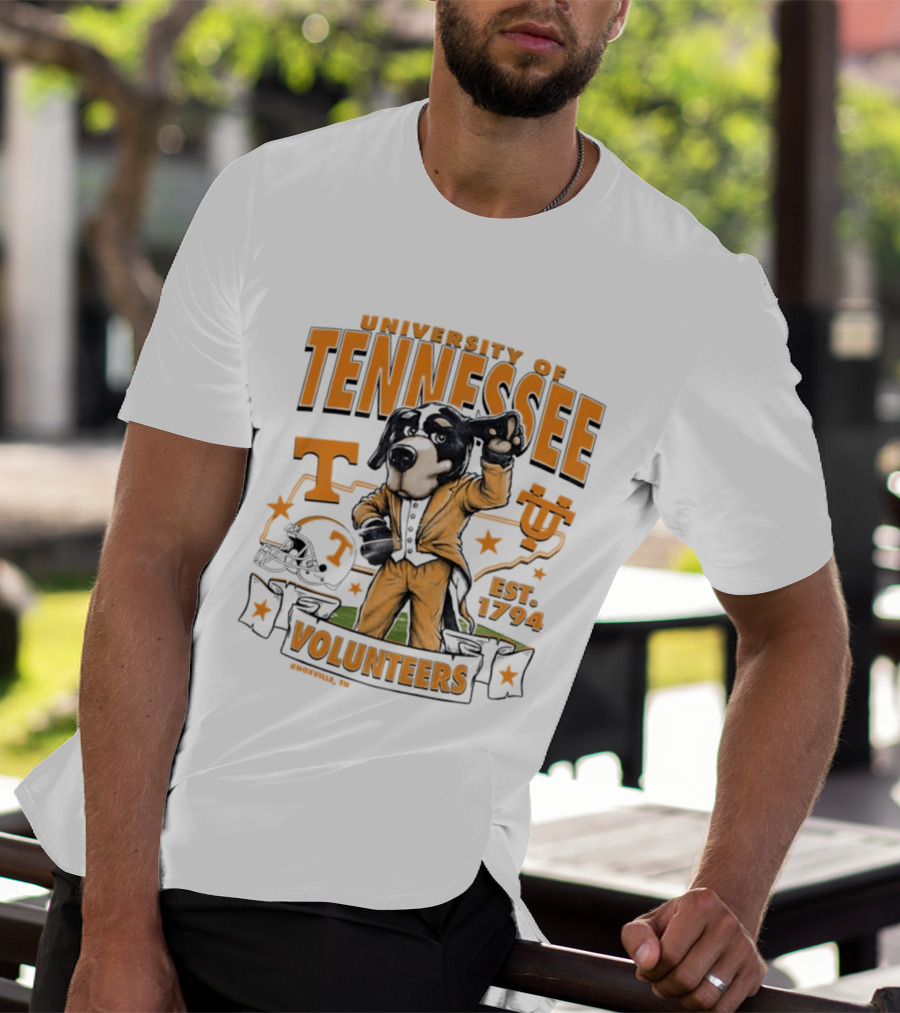 University Of Tennessee Volunteers Mascot Est 1794 Knoxville TN T-Shirt