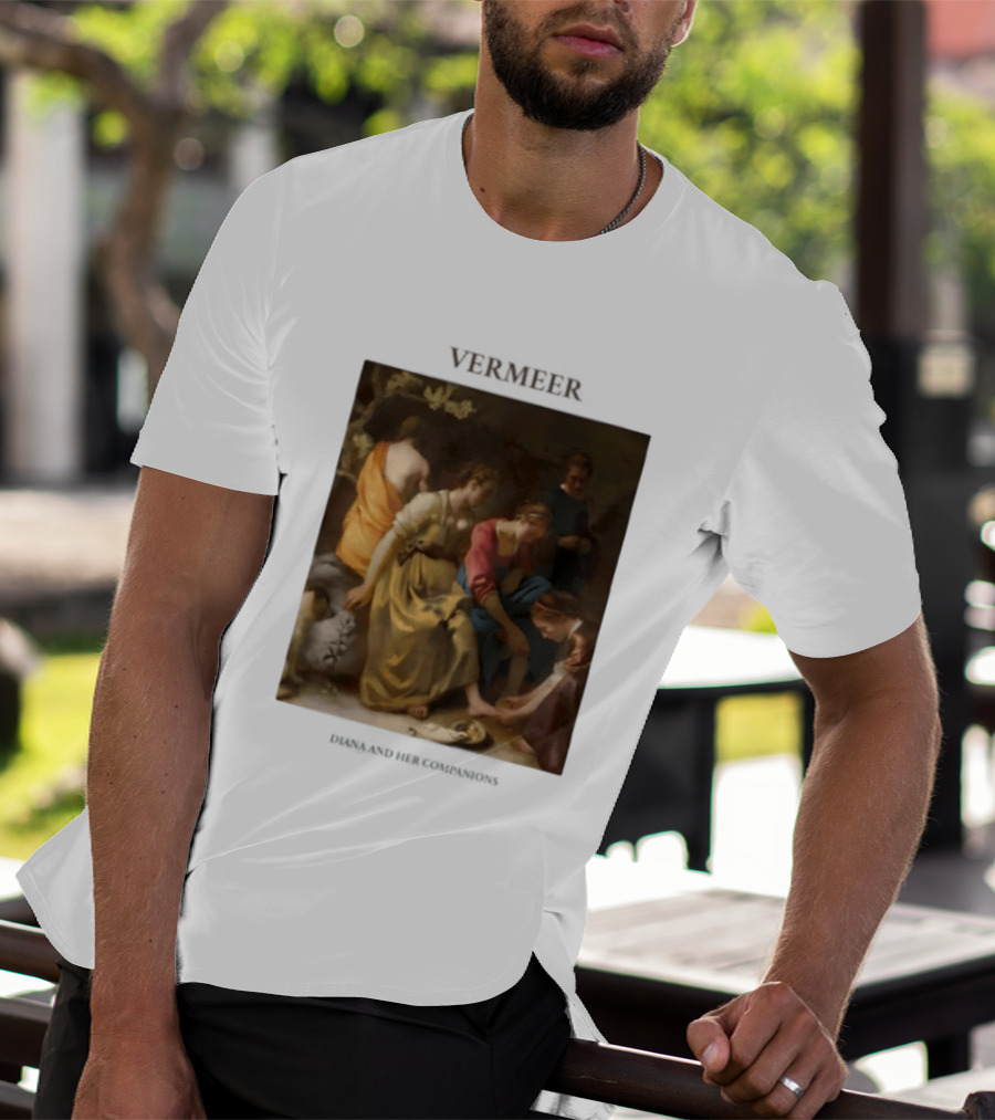Vermeer Diana And Her Companions 1655 Gogh Company T-Shirt