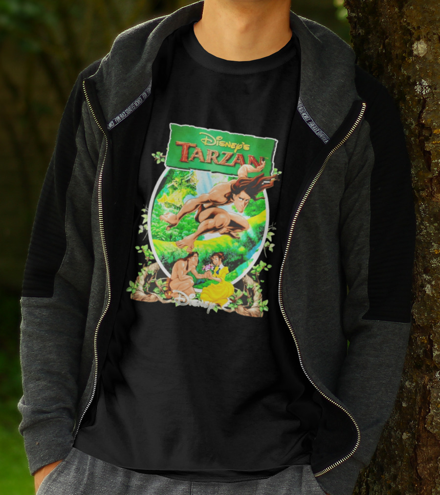 Disney's Tarzan Jungle Adventure Jane Animation Scene T-Shirt