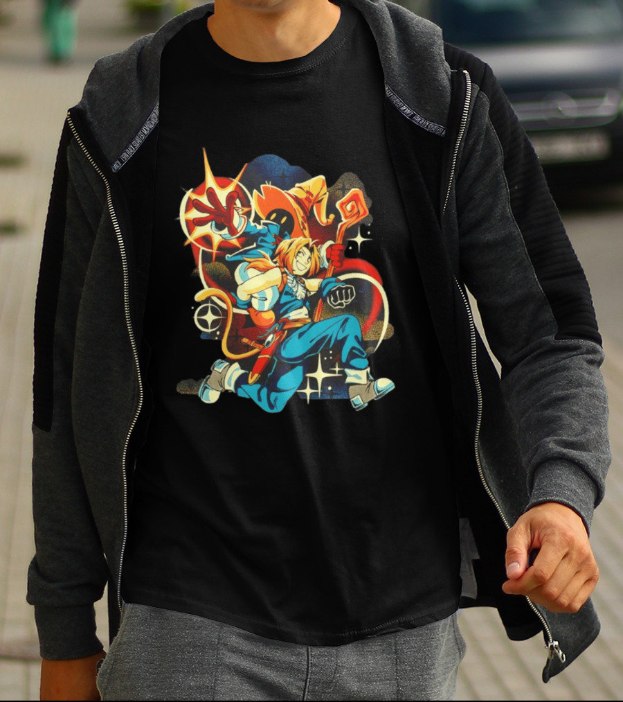 Final Fantasy I Will Always Carry You With Me Vivi Ornitier And Zidane Tribal T-Shirt