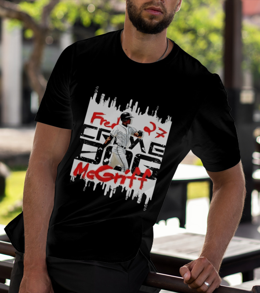 Fred McGriff 27 Atlanta Braves Baseball Player T-Shirt