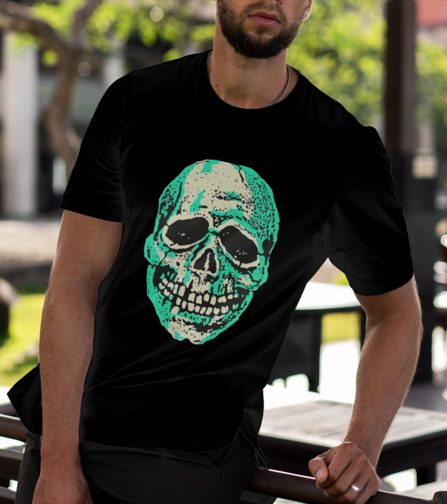 Halloween Trio Skull Spooky Gothic T-Shirt