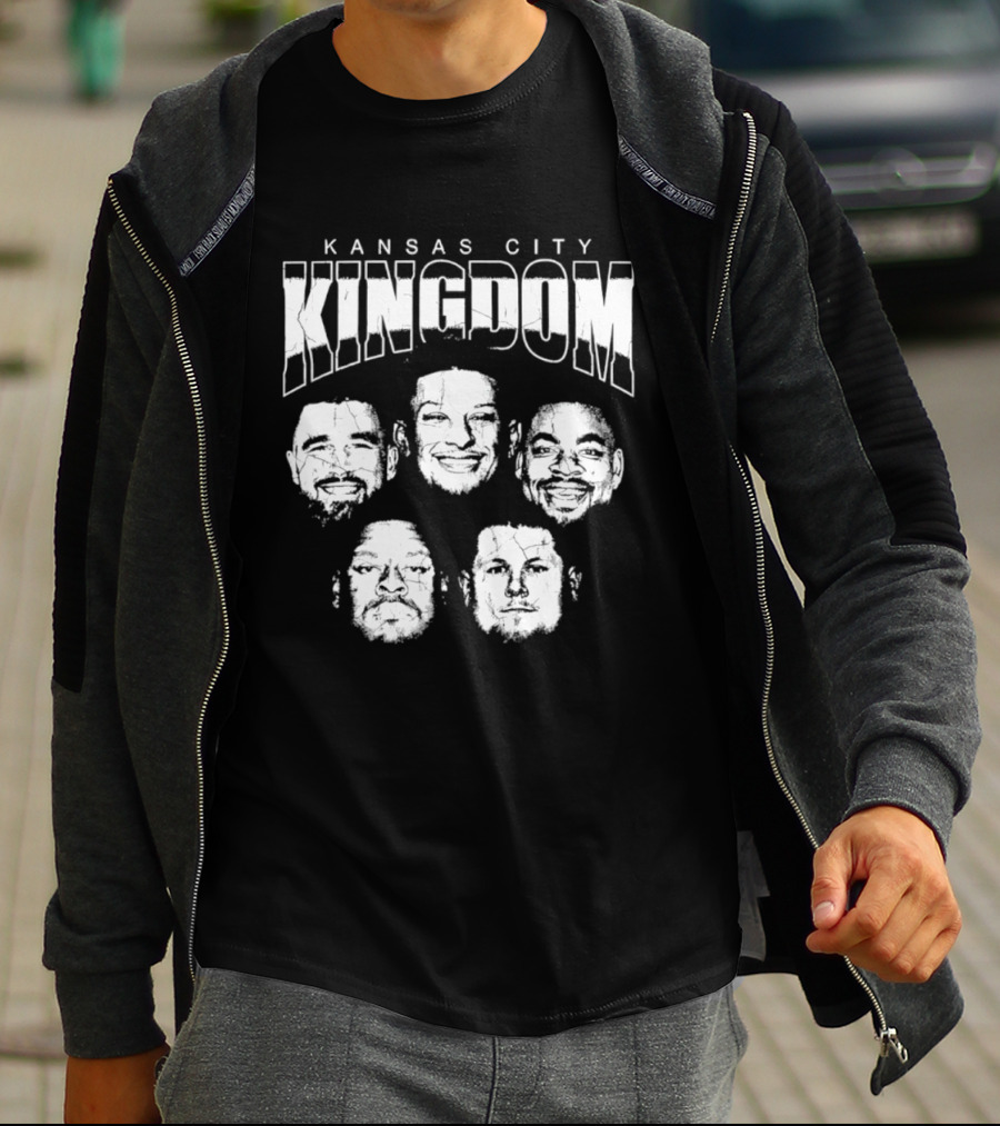 Kansas City Kingdom Travis Kelce Patrick Mahomes Chris Jones Isiah Pacheco Creed Humphrey T-Shirt