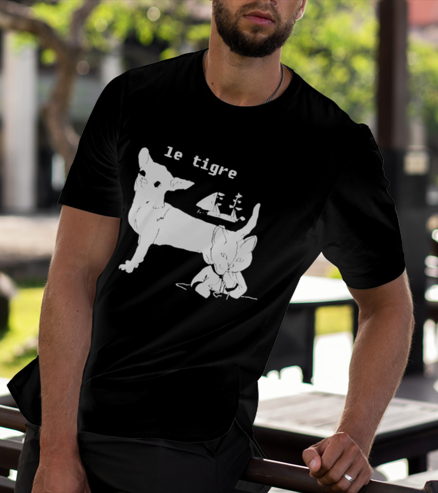 Le Tigre Chihuahua Cat Ship Kathleen Hanna T-Shirt