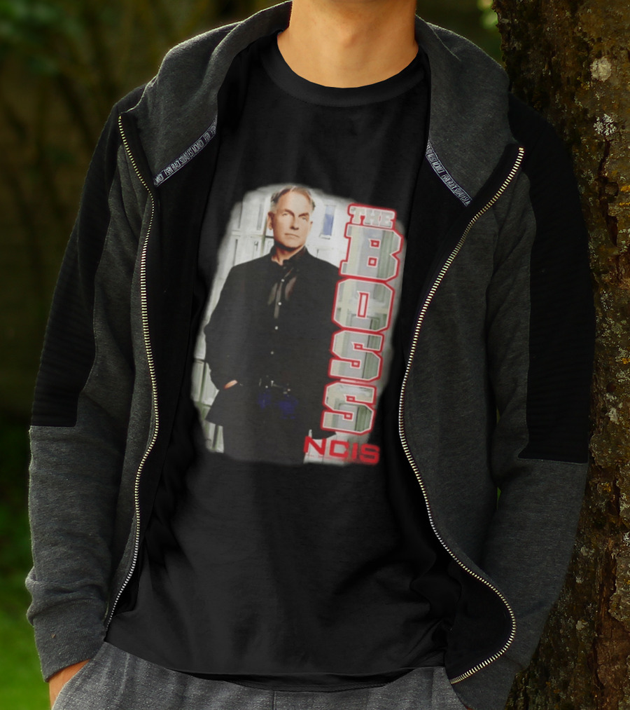 Mark Harmon The Boss NCIS Leroy Jethro Gibbs T-Shirt