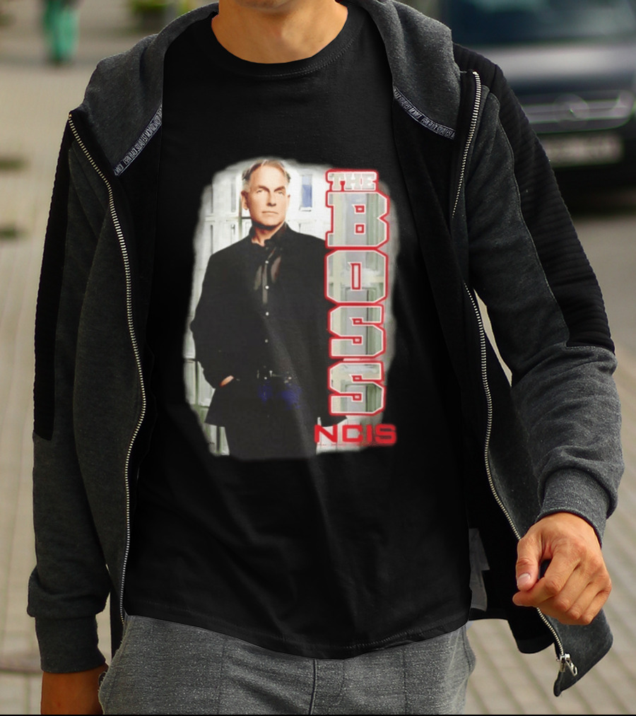 Mark Harmon The Boss NCIS Leroy Jethro Gibbs T-Shirt