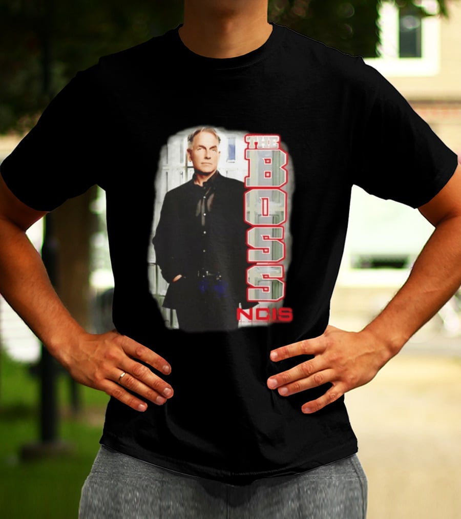 Mark Harmon The Boss NCIS Leroy Jethro Gibbs T-Shirt