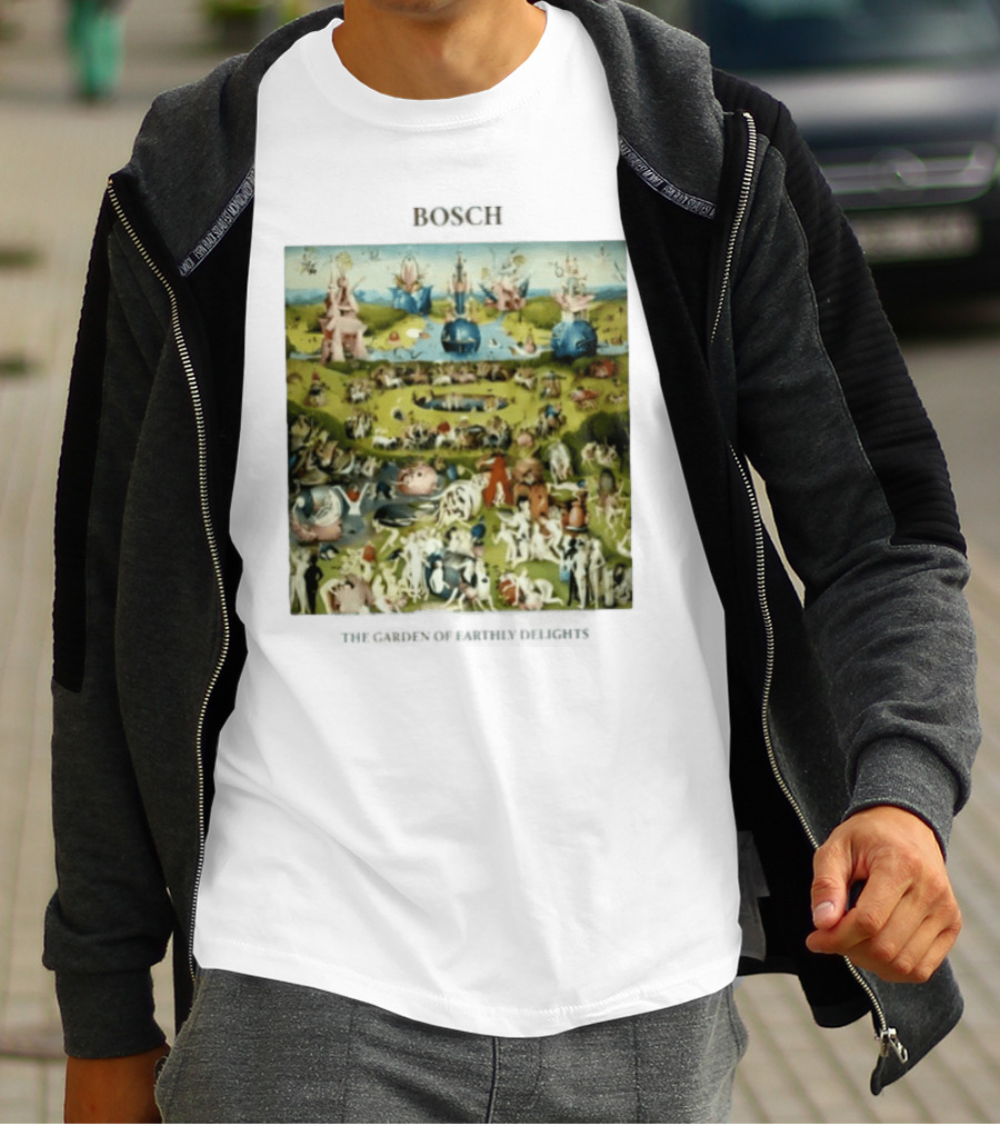 Bosch The Garden Of Earthly Delights Painting T-Shirt