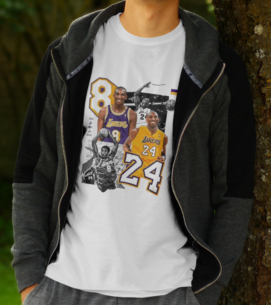 Kobe Bryant Los Angeles Lakers 8 24 Mamba Day T-Shirt