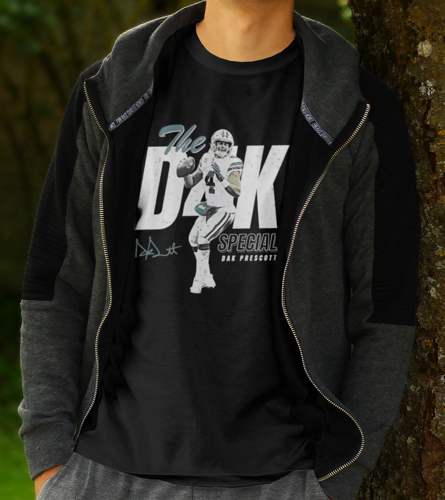 The D4k Special Dak Prescott Dallas Cowboys Football Player T-Shirt