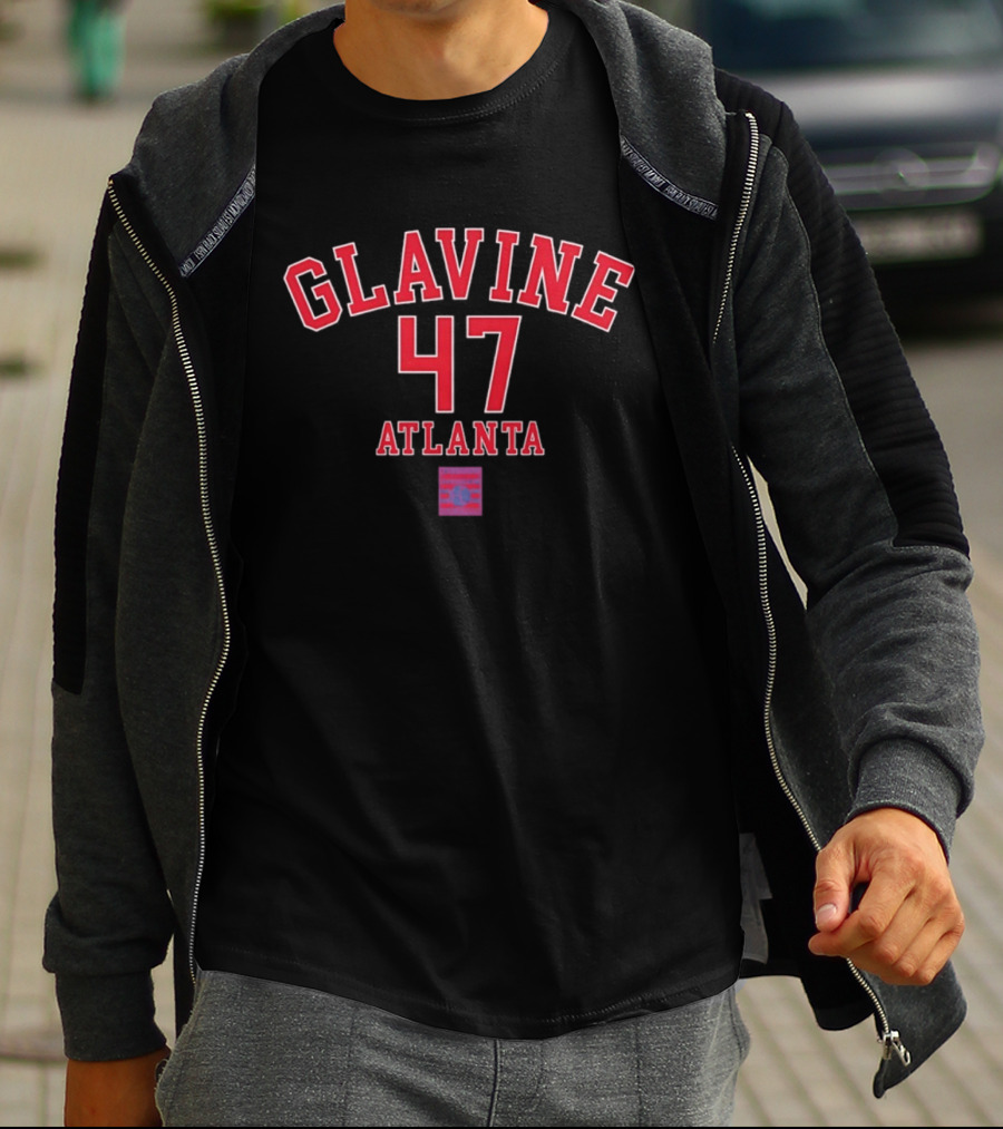 Glavine 47 Atlanta Braves October's Finest Baseball T-Shirt