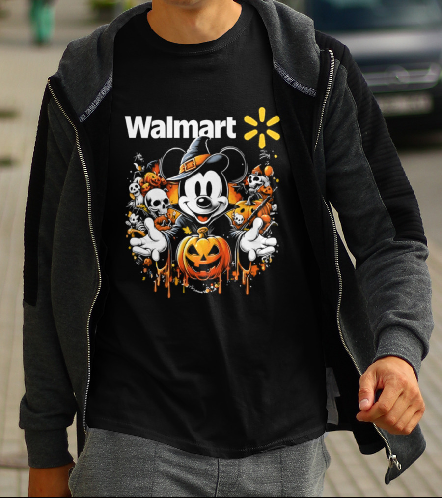 Walmart Mickey Mouse Halloween Pumpkin Magic 2026 T-Shirt