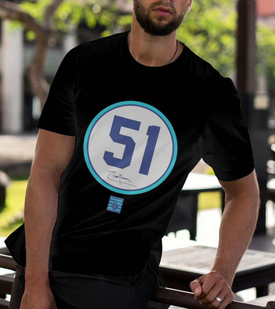 Randy Johnson Seattle Mariners 51 2015 National Baseball Hall Of Fame Induction T-Shirt