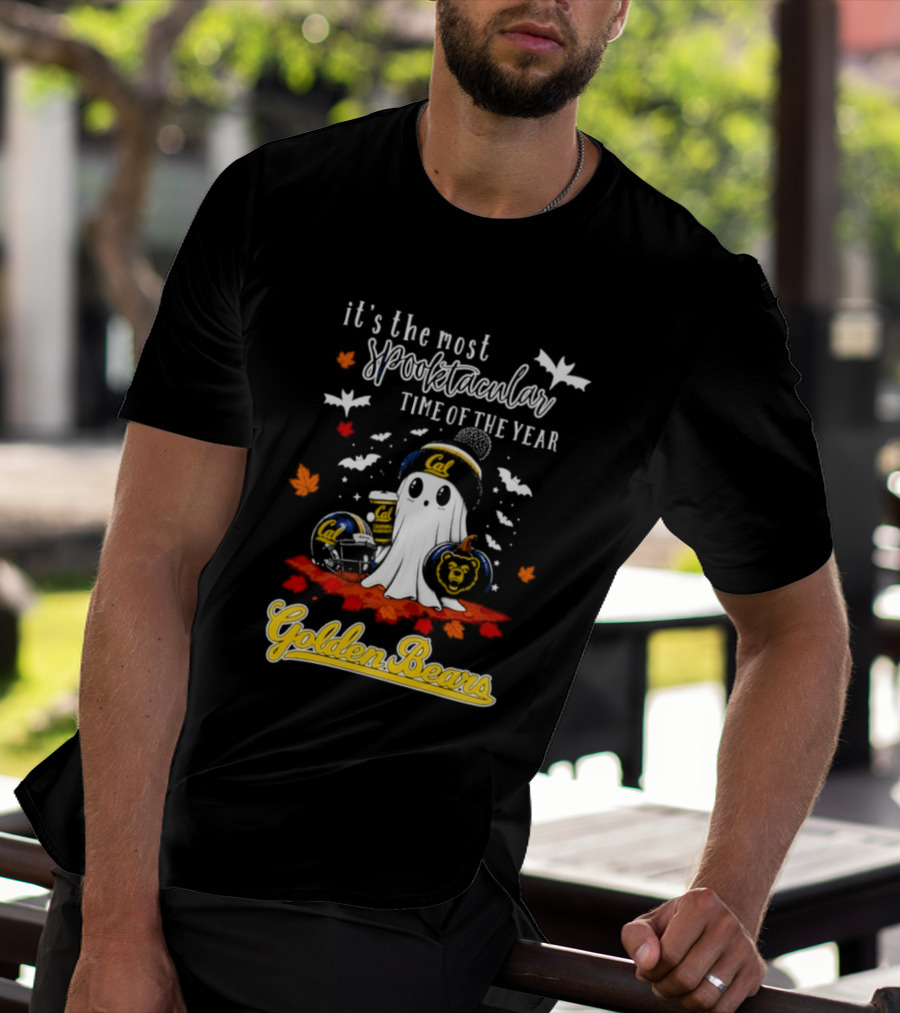 California Golden Bears Halloween Ghost Spooktacular Time Of The Year 2026 T-Shirt