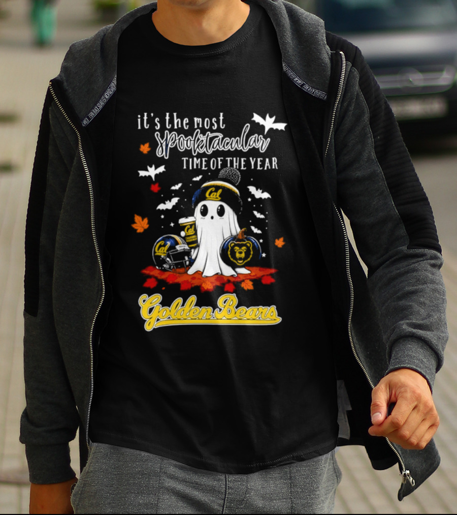 California Golden Bears Halloween Ghost Spooktacular Time Of The Year 2026 T-Shirt
