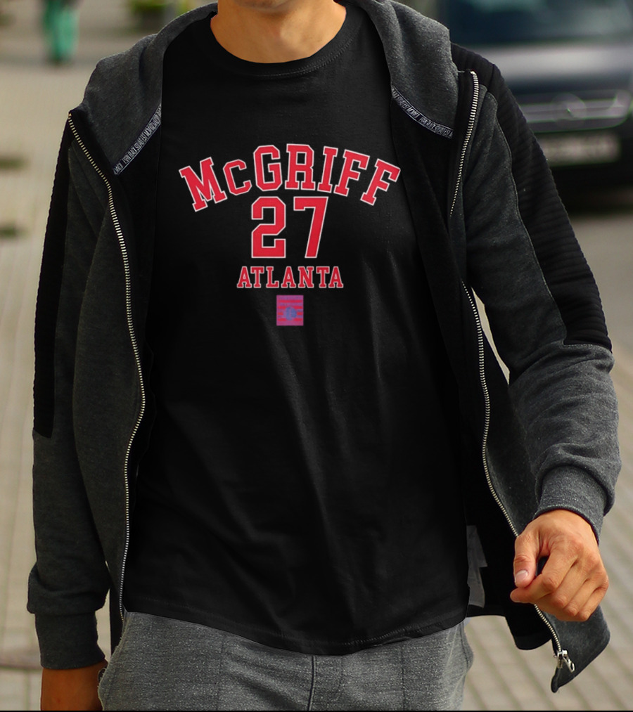 Fred McGriff 27 Atlanta Braves October's Finest T-Shirt