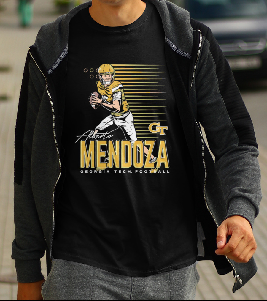 Alberto Mendoza Georgia Tech Football CT T-Shirt