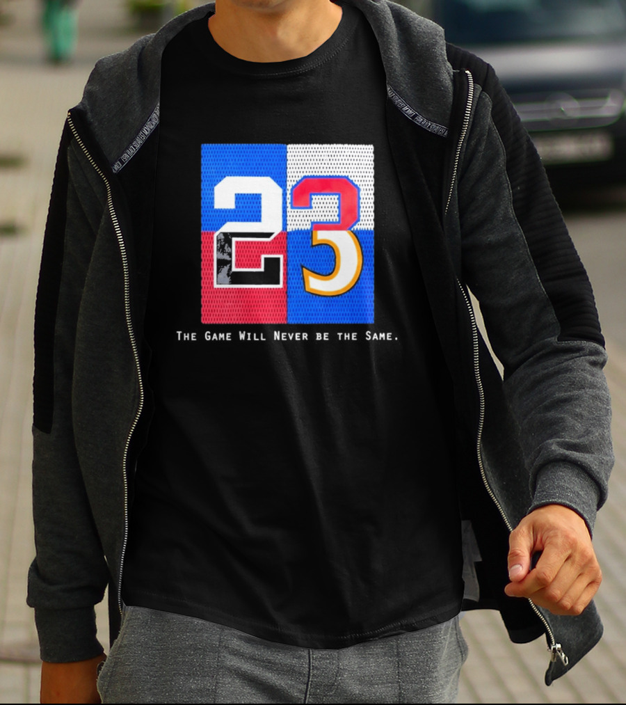 Shota Imanaga 23 The Game Will Never Be The Same Colorful Number Mashup T-Shirt