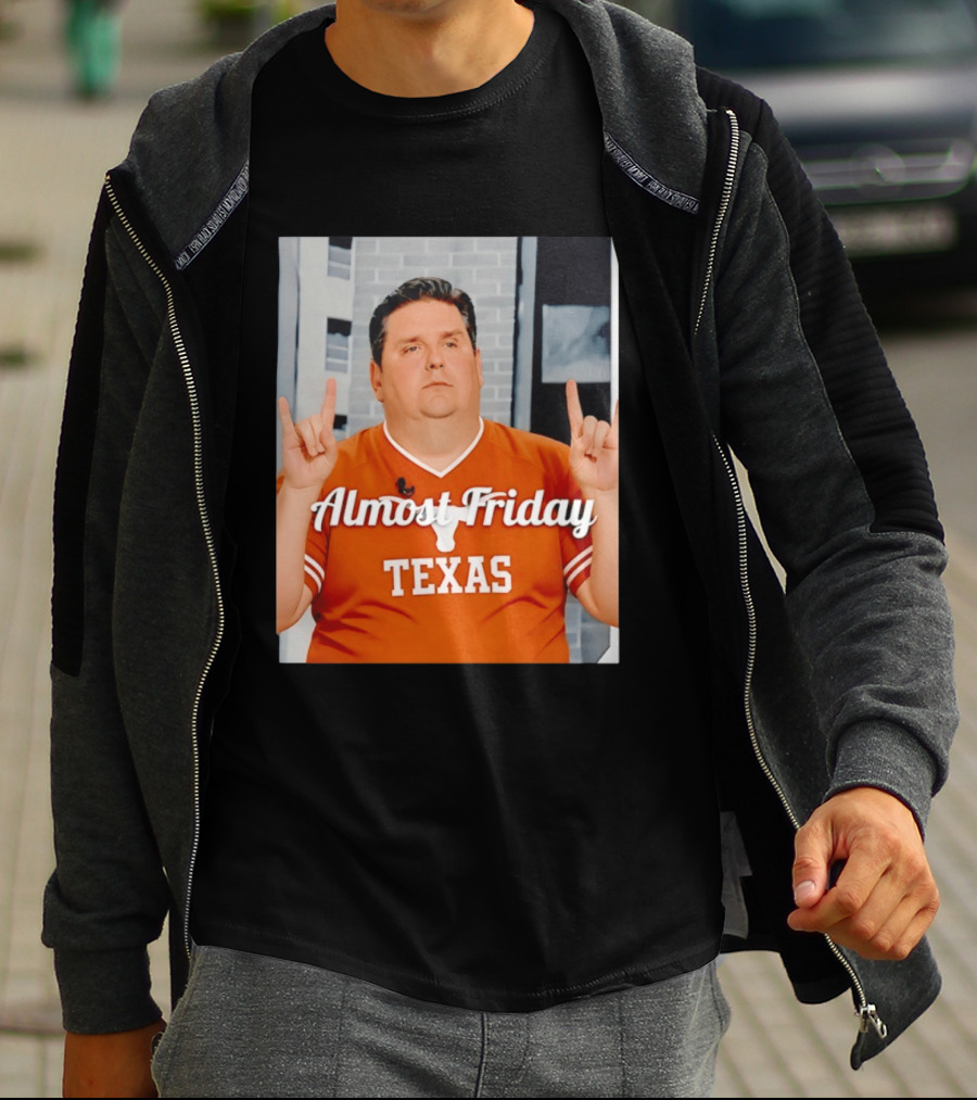 Almost Friday Texas Longhorn Hook 'EM T-Shirt
