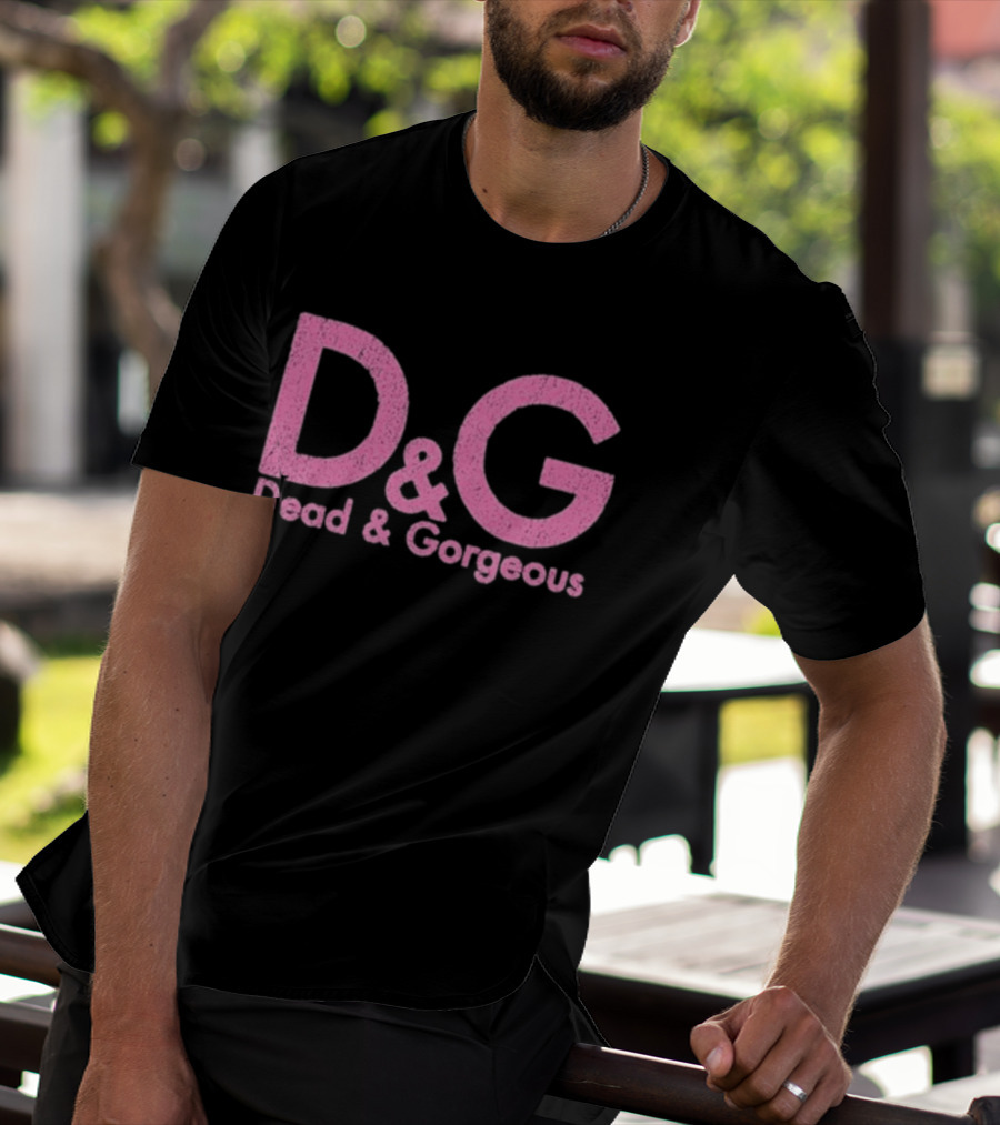 Destroy Lonely Dead & Gorgeous D&G Pink T-Shirt