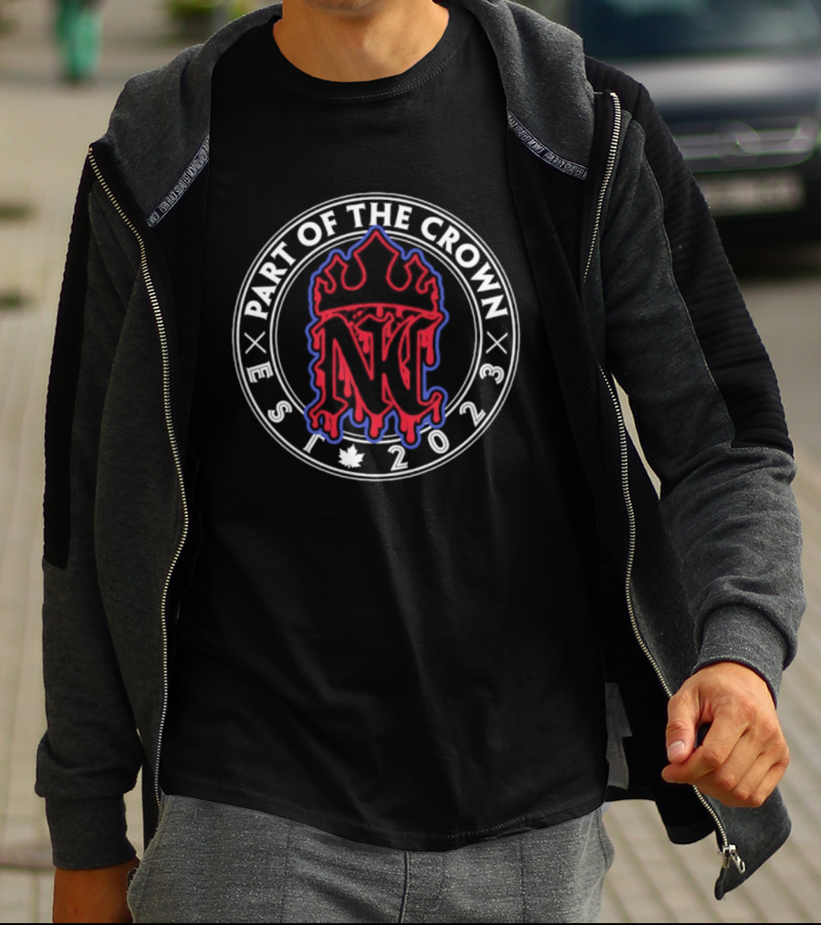 Part Of The Crown Est 2023 N Drip Streetwear T-Shirt