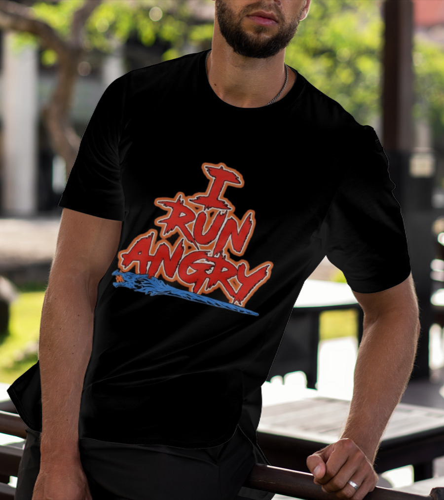 I Run Angry 2026 Tour T-Shirt