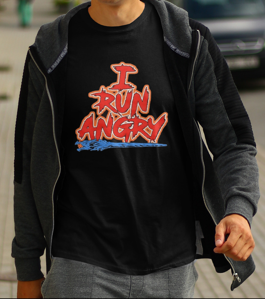 I Run Angry 2026 Tour T-Shirt