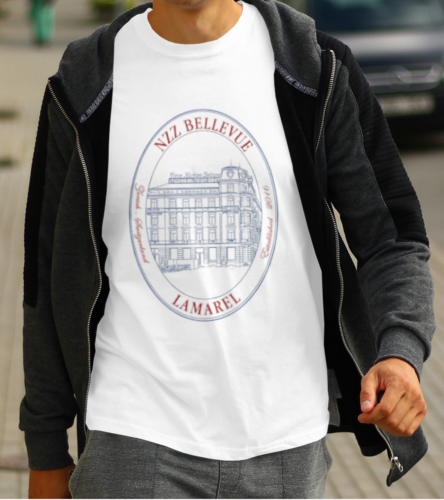 Nzz Bellevue Zurich Switzerland Established 2016 Lamarel T-Shirt