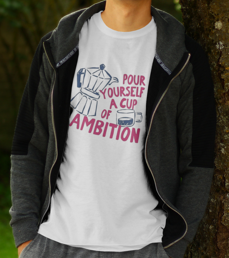 Dolly Parton Pour Yourself A Cup Of Ambition Coffee Maker And T-Shirt