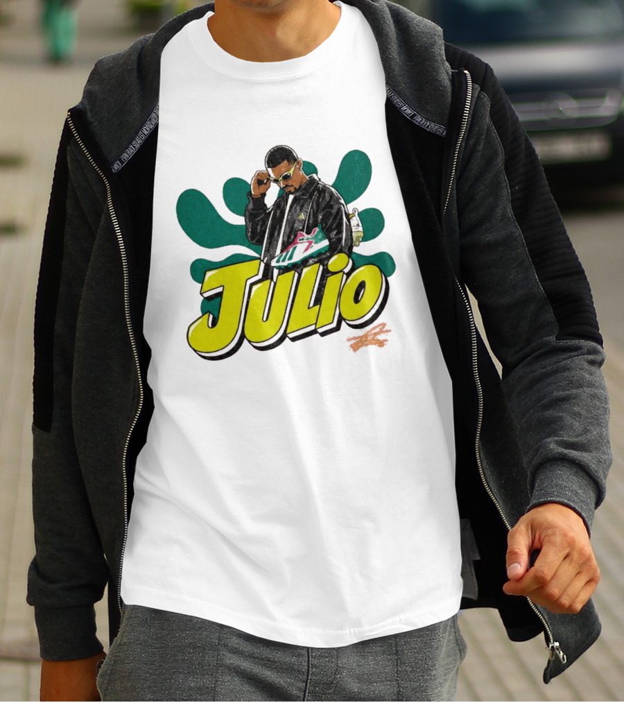 Julio Sneaker Style Hispanic Heritage Mariners T-Shirt