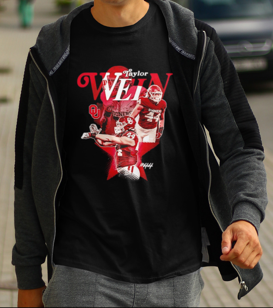 Taylor Wein Oklahoma Sooners Sooners Football OU 44 T-Shirt
