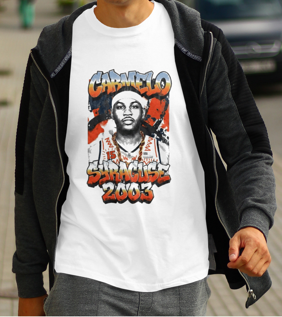 Carmelo Syracuse 2003 Basketball T-Shirt