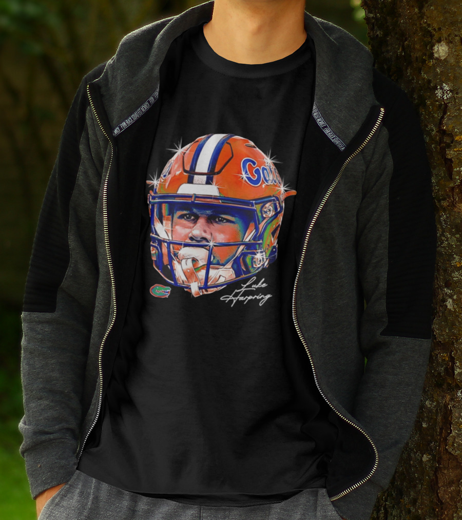 Florida Gators NCAA Football Helmet Swag Head T-Shirt