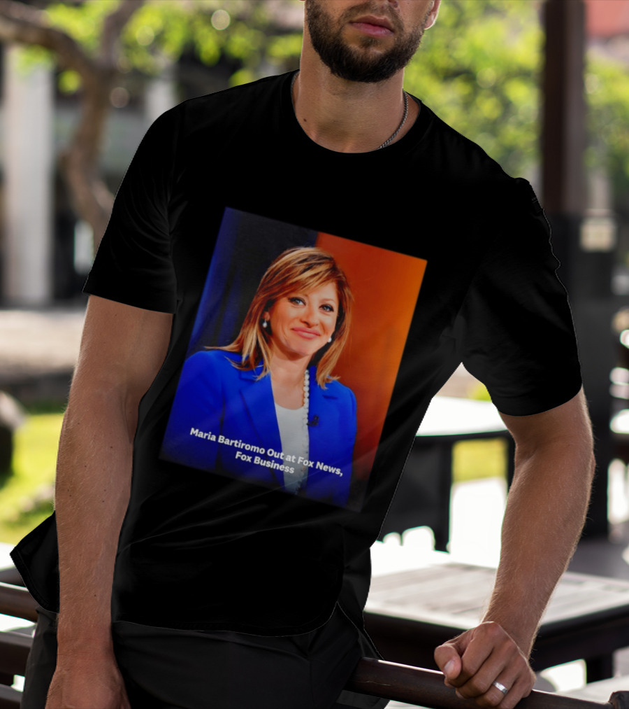 Maria Bartiromo Departure Fox Business News Media T-Shirt