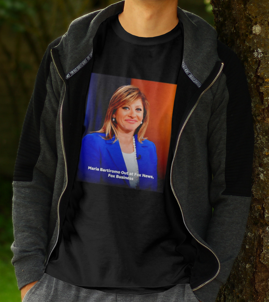 Maria Bartiromo Departure Fox Business News Media T-Shirt