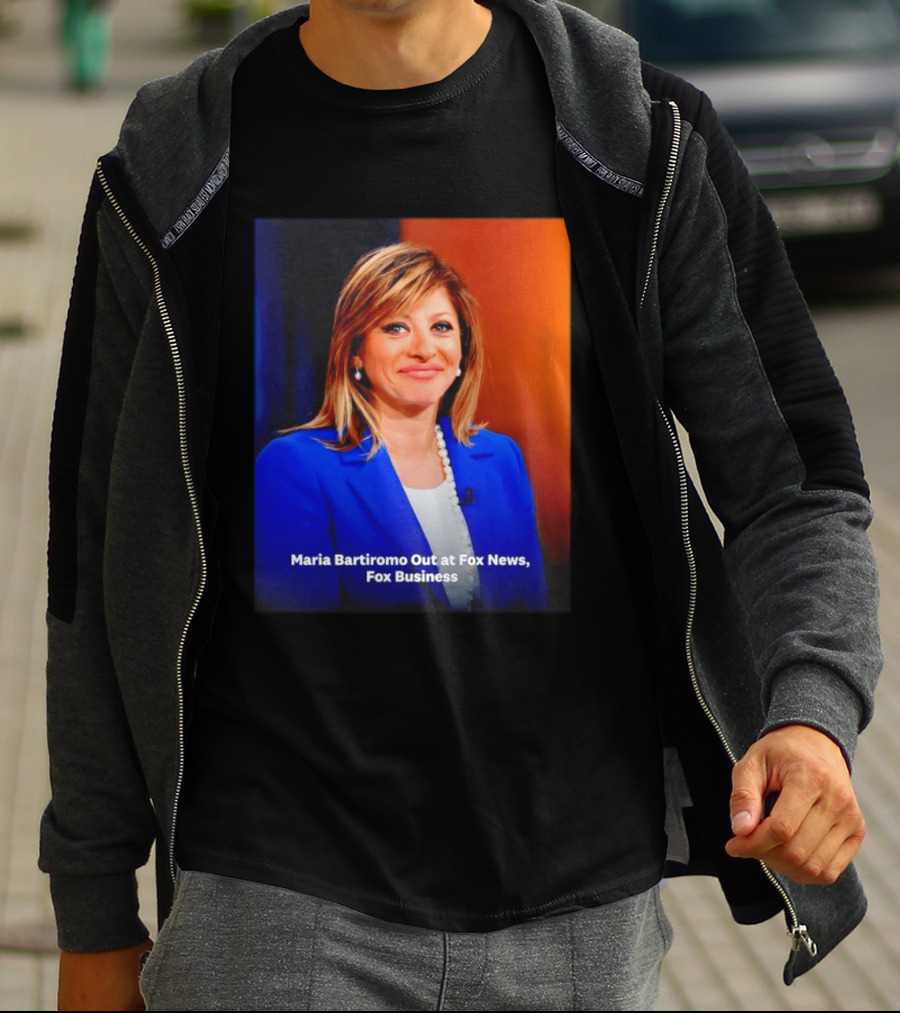 Maria Bartiromo Departure Fox Business News Media T-Shirt