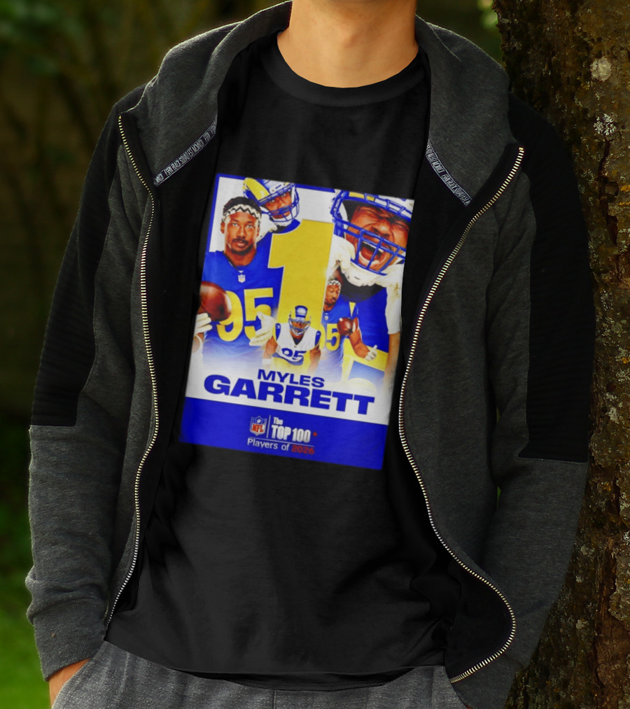 Myles Garrett Rams NFL Top 100 Players 2026 T-Shirt