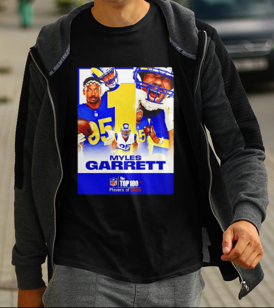 Myles Garrett Rams NFL Top 100 Players 2026 T-Shirt