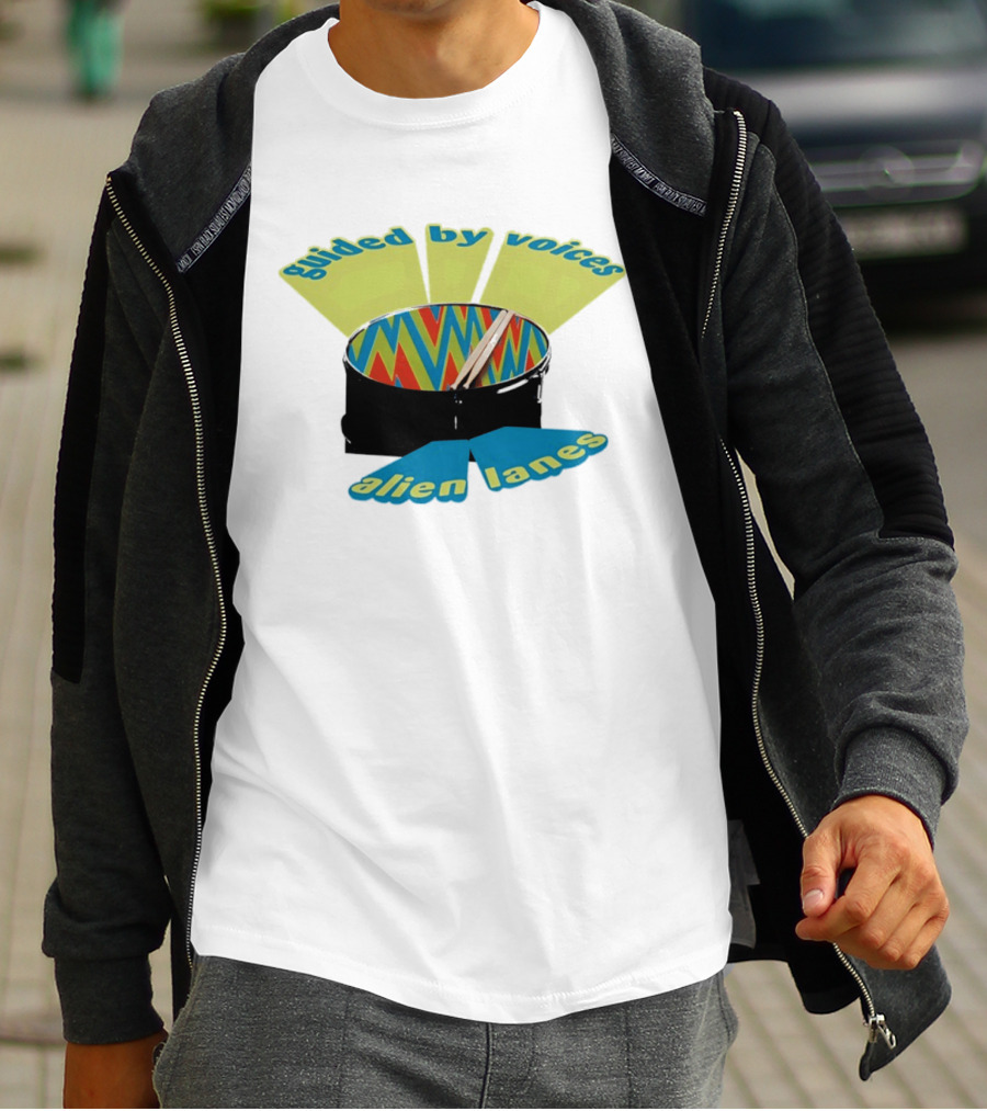 Guided By Voices Alien Lanes Drum Art TomTom T-Shirt
