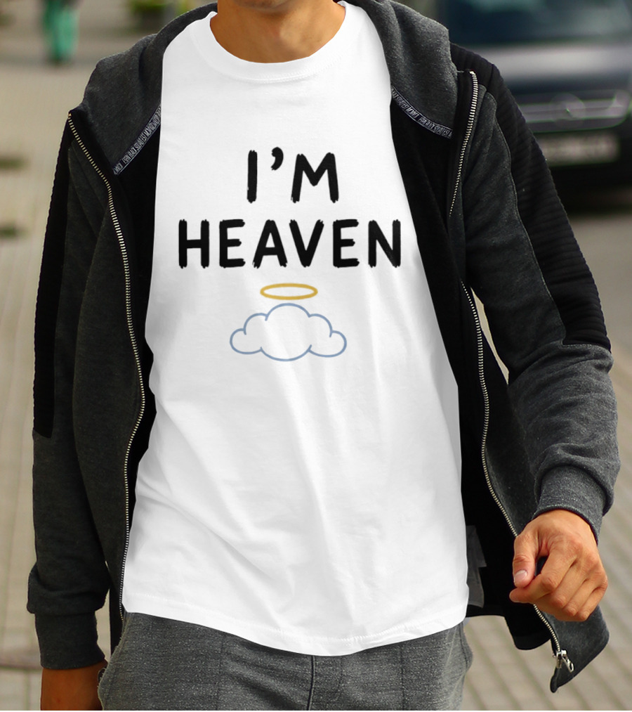 I'm Heaven Angel Clouds Halo T-Shirt