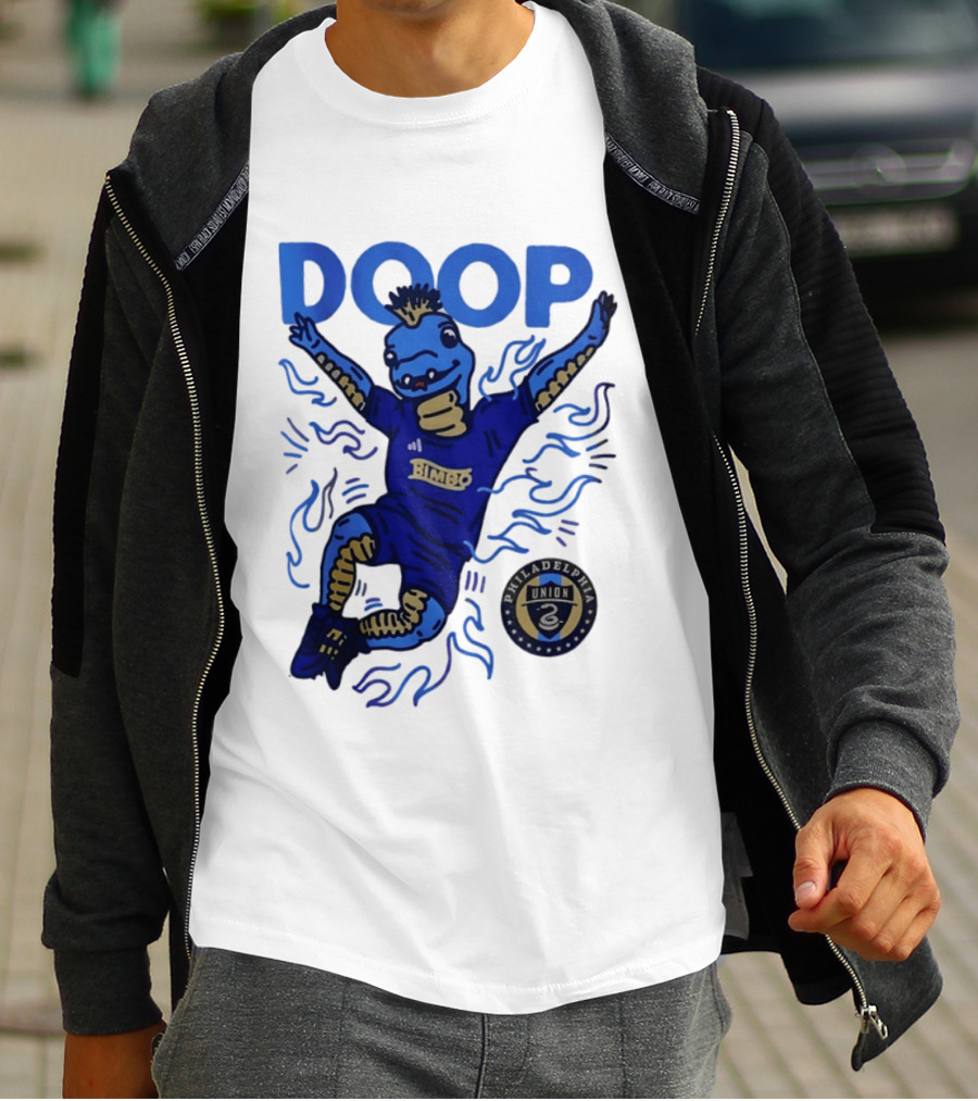 Philadelphia Union Phang Doop Celebration Bimbo Soccer T-Shirt