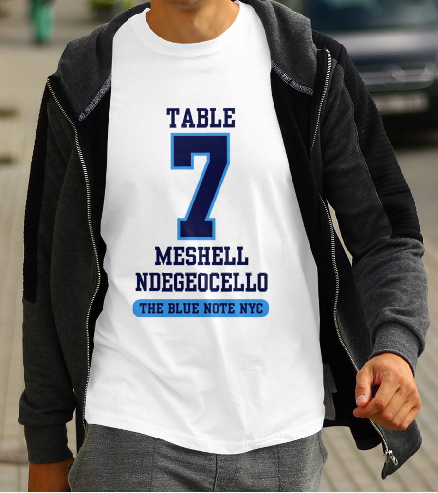 Table 7 Meshell Ndegeocello The Blue Note NYC T-Shirt